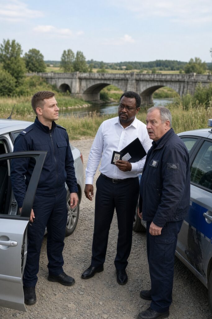 Policjant zatrzymuje tajnego kontrolera mostu