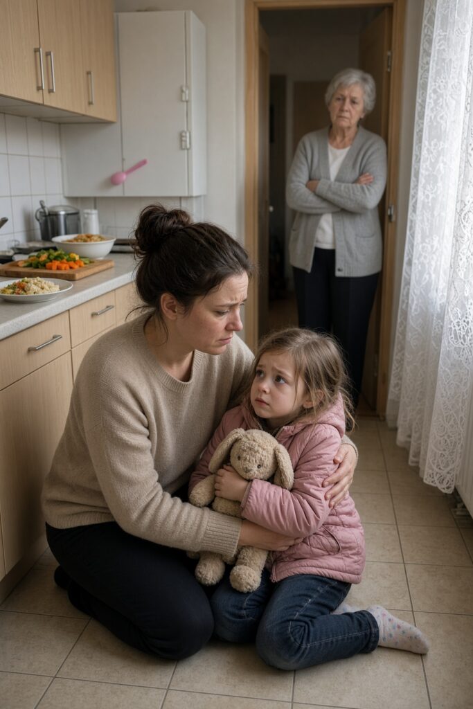 Dziewczynkaodkrywa sekret babci teściowej