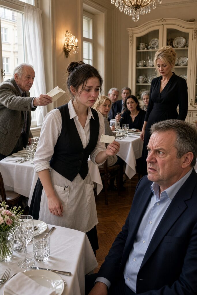 Kelnerka odzyskuje restaurację przed gośćmi