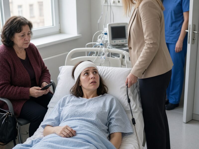 Moja siostra odłączyła monitor przy moim szpitalnym łóżku, żeby udowodnić, że udaję. Kiedy weszła pielęgniarka, jej uśmiech natychmiast zniknął